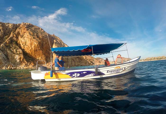 Glass Bottom Boat - Water Taxi to the Arch Tour in Cabo San Lucas