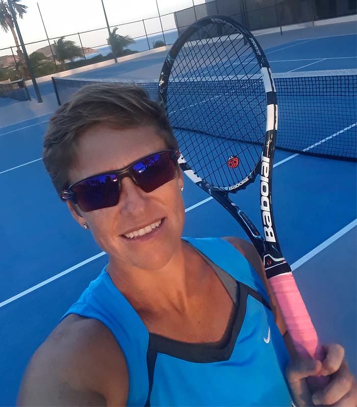 Natasha Stoop, Tennis Pro  - Tennis Lessons in Cabo San Lucas and Los Cabos